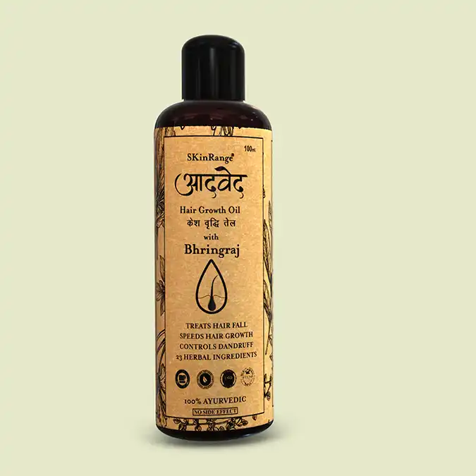 Bhringraj | Herbal Hair Growth Oil & Treats Dandruff & Hairfall Problems
