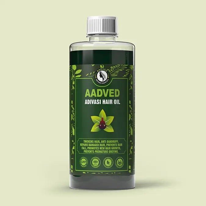 Aadved- Adivasi Hair Oil | Herbal Hair Oil for Hair Regrowth